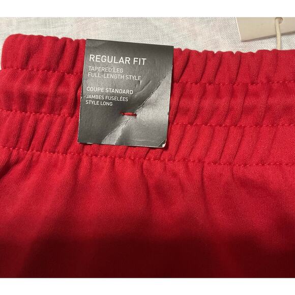 Adidas Activewear Z.N.E. Men's Size S red Tapered Leg Track Jogger Pants JF6542 - Picture 9 of 11